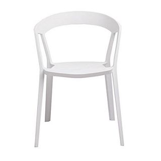 Gold Sparrow Anton Stackable Accent Chair (Set of 2); White