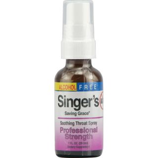 Singers Saving Grace Soothing 4 ounce Throat Spray  