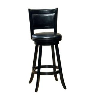 Hillsdale Furniture Dennery Counter Height Swivel Bar Stool in Black 4472 827