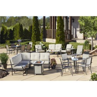 Serene Ridge Conversation 5 Piece Seating Group with Cushions by Cosco