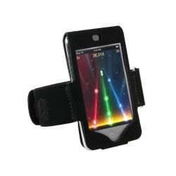 Eforcity Black Suede Armband for iPod Touch  ™ Shopping