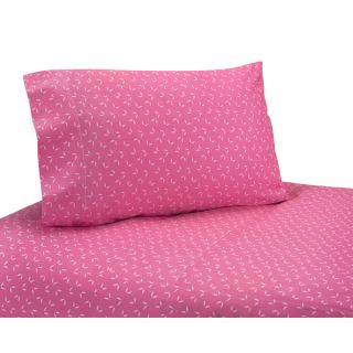 Sweet JoJo Designs 200 Thread Count Pink Happy Owl Bedding Collection