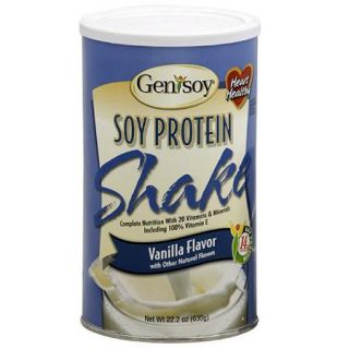 Genisoy Soy Protein Shake, Vanilla Flavor, 22.2 oz