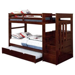 Hokku Designs Monsiac Twin Bunk Bed with Storage