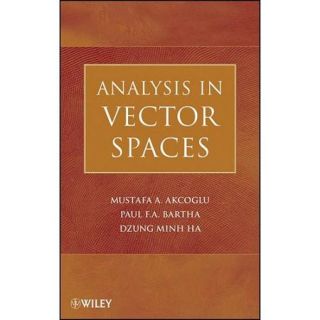 Analysis in Vector Spaces A Course in Advanced Calculus