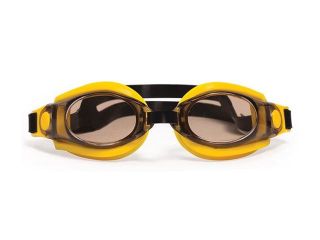 6.5" Pro Comp Freestyle Yellow Goggles Swimming Pool Accessory for Adults