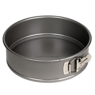 Farberware Nonstick Bakeware 9 Inch Round Springform Pan, Gray