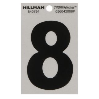 The Hillman Group 3 in Black and Silver House Number 8