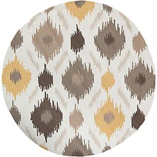 Surya Brentwood BNT7676 6RD Hand Hooked Rug, 6 Round