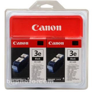Canon  BCI 3eBk Black Ink Tank Twin Pack 4479A271