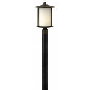 Hinkley Lighting 1911OZ LED LED Outdoor Light, 15W Hudson Post   Oil Rubbed Bronze