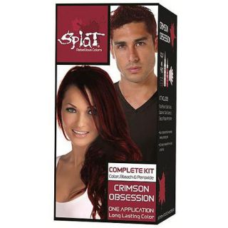 Splat Bold Hair Color Semi Permanent Kit; Crimson Obsession