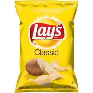 Lay's Classic Potato Chips, 2.875 oz