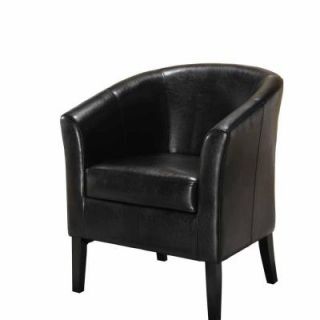 Home Decorators Collection Black Simon Club Chair 36077BLK 01 AS U