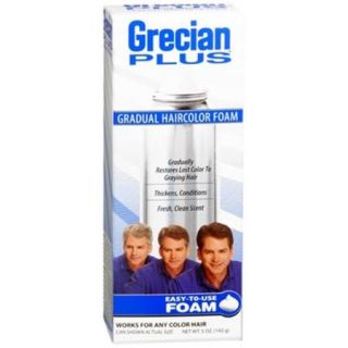 GRECIAN PLUS Haircolor Foam 5 oz (Pack of 3)