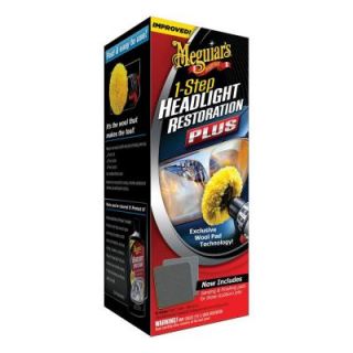 Meguiar's One Step Headlight Restoration Plus Kit MI01900