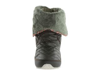 The North Face Thermoball Roll Down Bootie Ii Shiny Forest Night Green Grecian