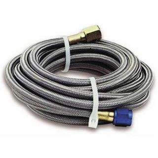NOS 15295 14 Ft. Stainless Steel Braided Hoses   Blue