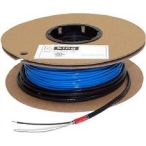 King Electric FC12360 3T Radiant Floor Heating Cable, 120V In Floor w/Strapping & Thermostat   120 Ft.