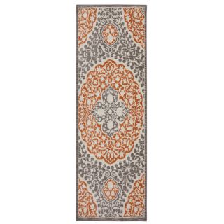 Mohawk Home Tahj Gray and Silver Rectangular Indoor Tufted Runner (Common 2 x 8; Actual 24 in W x 96 in L x 0.5 ft Dia)