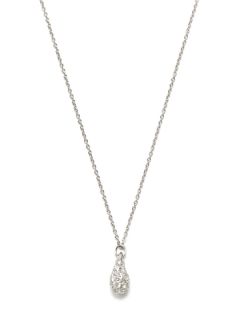 Tiffany & Co. Platinum & Diamond Teardrop Pendant Necklace by Tiffany & Co.