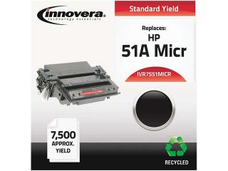 Innovera 7551MICR Black Remanufactured MICR Toner