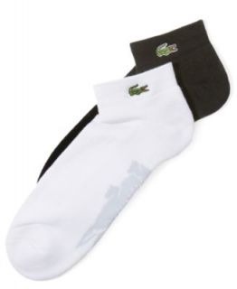 Lacoste Socks, Mens Three Pack Athletic Socks   Underwear   Men