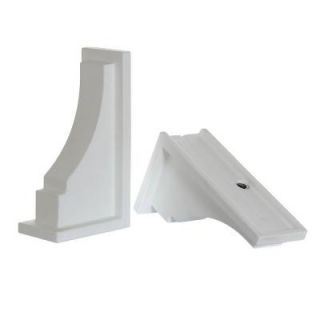 Fairfield Decorative Brackets in White (2 Pack) 5856 W