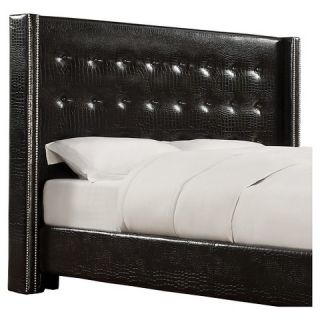 Inspire Q Madison Wingback Headboard   Croc (King)