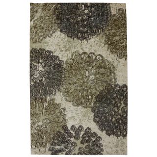 Mohawk Home Poppy Oversize Gray Rectangular Indoor Tufted Area Rug (Common 8 x 10; Actual 96 in W x 120 in L x 0.5 ft Dia)