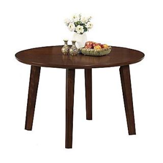 Monarch Dining Table 48L x 48W x 30H Solid Wood, Veneer, Mdf Antique Oak