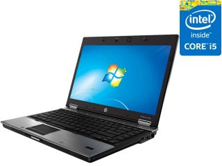Refurbished HP EliteBook 8440P 14" (1366 x 768) Laptop   Intel Core i5 520M 2.4GHz, 4GB 250GB, Webcam Wifi DVDRW Fingerprint Reader   Win 7 Pro 64