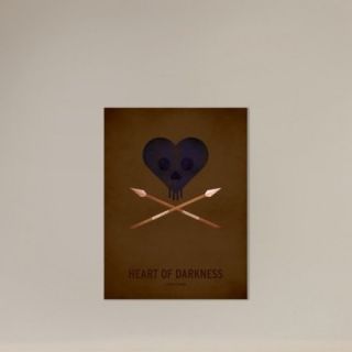 Americanflat Heart of Darkness Graphic Art on Gallery Wrapped Canvas