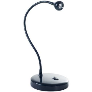 LED Goose Neck 17.5 H Table Lamp with Bowl Shade by Lavish Home
