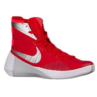 Nike Hyperdunk 2015   Womens   Basketball   Shoes   University Red/Metallic Silver/Bright Crimson