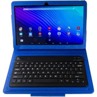 Nuvision TM1318 13.3&rdquo; Android Tablet Bundle with Keyboard, Case, Stylus, and Stand (Assorrted Colors)