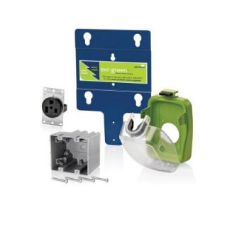 Leviton Ever Green 50 Amp 240 Volt Pre Wire Installation Kit for EVB32 H18 and EVB32 H25 Home Charging Stations 010 EVK05 00M