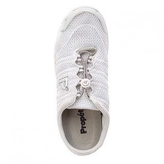 Propét TravelWalker Slide  Women's   White Mesh