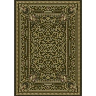 Home Decorators Collection Bennett Olive 5 ft. 3 in. x 7 ft. 7 in. Indoor Area Rug 9172610620