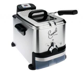 Emeril by T Fal 3.3L Stainless Steel Deep Fryer with Oil Filtration —