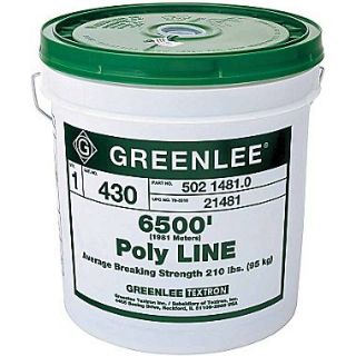 Greenlee Spiral Wrap Poly Line, 6500 (L)