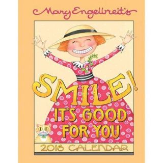 Mary Engelbreit's Smile It's Good for You Weekly Planner 2016 Calendar