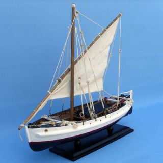 Second Wave Fishing Model Boat by Handcrafted Nautical Decor