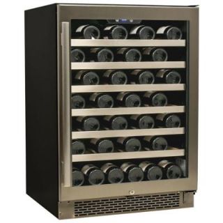 Avallon 54 Bottle Single Temperature Zone Built In Wine Cooler with Argon Filled Double Paned Glass AWC540SZ