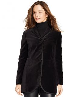 Lauren Ralph Lauren Petite Velvet Jacket   Coats   Women