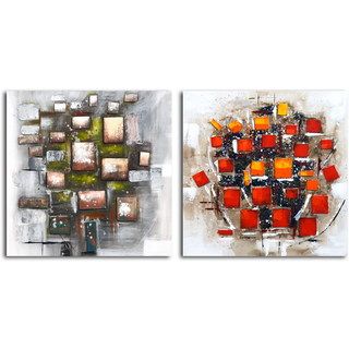Hand painted High Tide 2 piece Metal Canvas Set   16378322