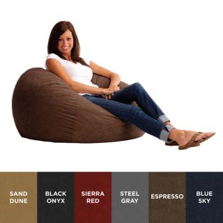 Christopher Knight Home Madison Faux Suede 5 foot Lounge Beanbag Chair