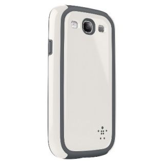 Belkin Grip Max Cell Phone Case for Samsung Galaxy SIII   White
