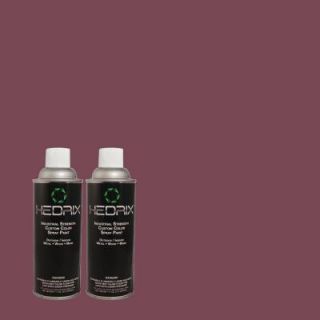 Hedrix 11 oz. Match of 680D 7 Bunchberry Gloss Custom Spray Paint (2 Pack) G02 680D 7