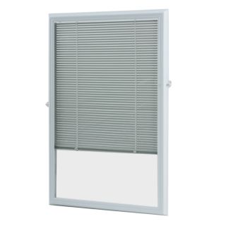 ODL 0.59 in Cordless White Aluminum Light Filtering Mini Blinds (Common 23 in; Actual 22.75 in x 36 in)
